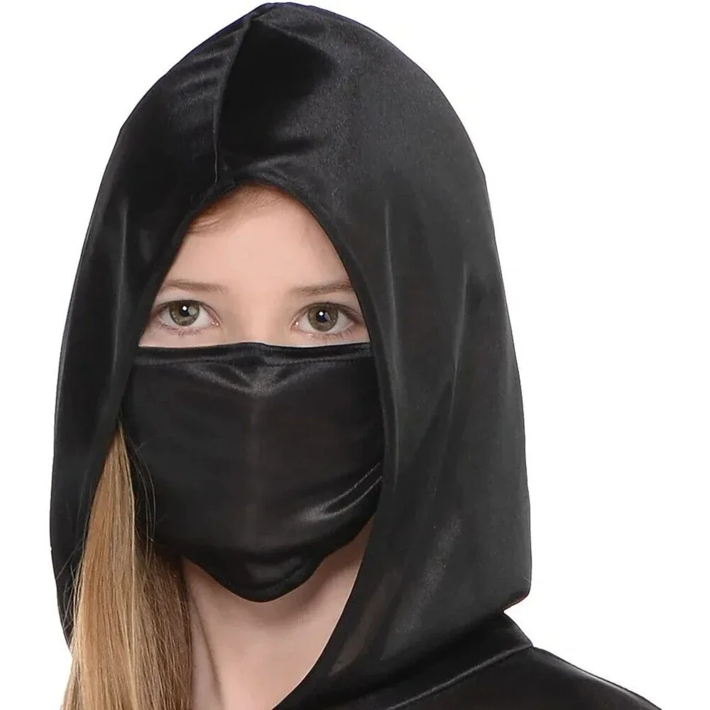 Girls Ultimate Dragon Ninja Costume, Medium 8-10 - Picture 2 of 4
